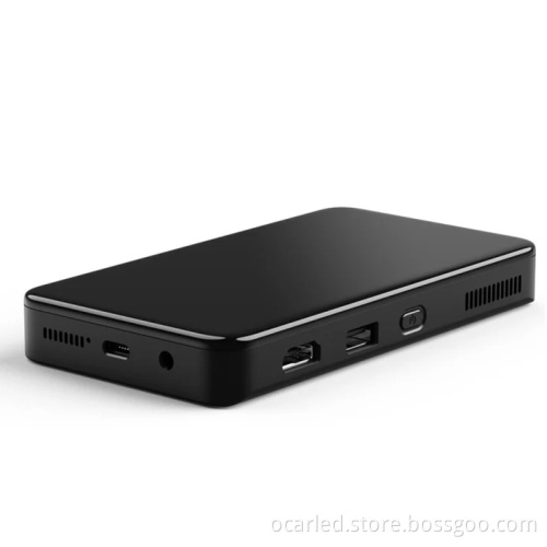 4K Android 9.0 Mini DLP Pocket Projector for Outdoor and Home Use